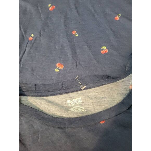 Lot of 2 Pink Victoria's Secret crop tops long sleeves  soft brushed knit fabric - Picture 2 of 9